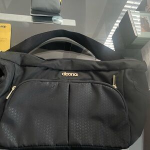 Black & Gold Doona stroller bag